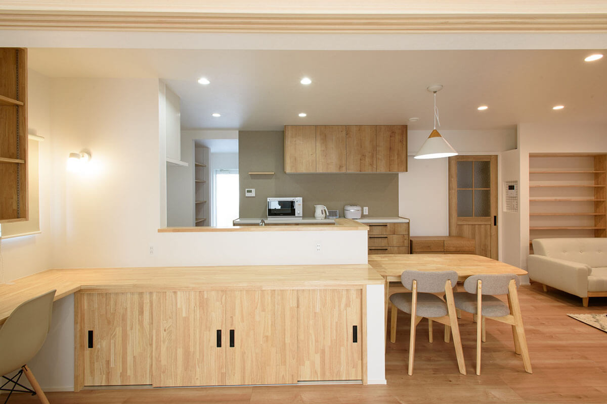 設備・素材にもしっかりこだわれる家づくり