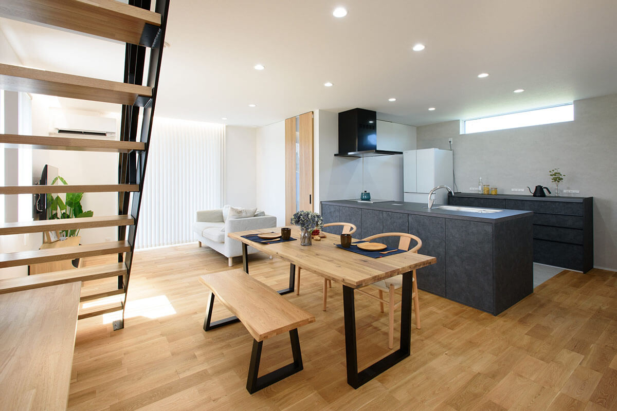 北欧テイストな家