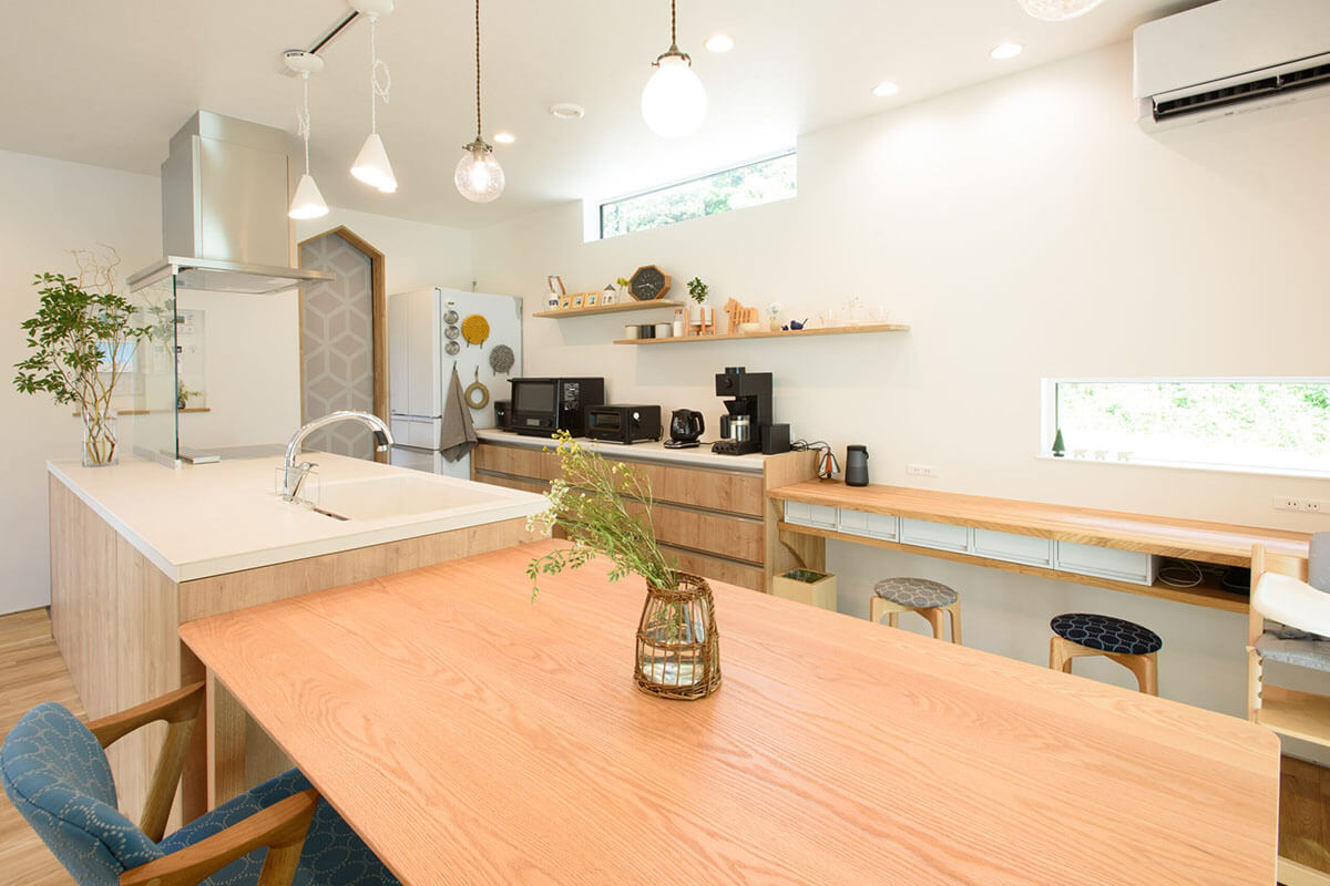 薪ストーブと焚火の楽しめる家