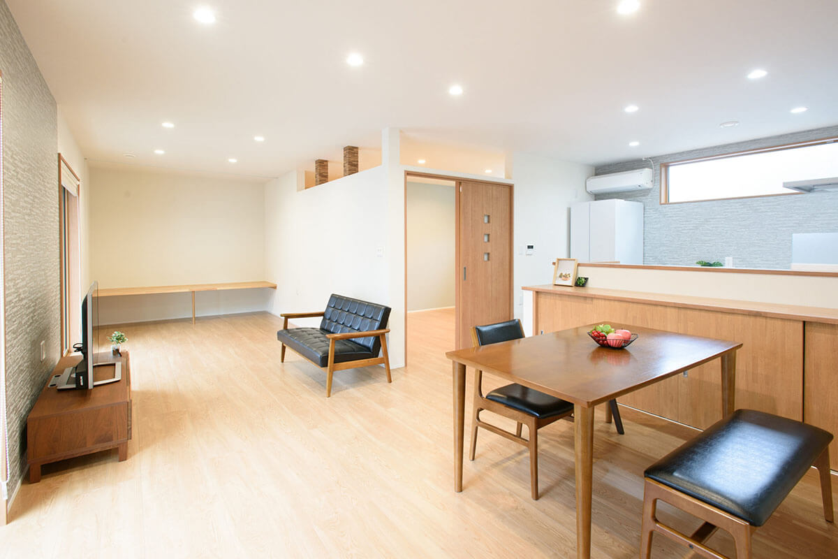 すべてがワンフロアで完結する、安心の暮らし